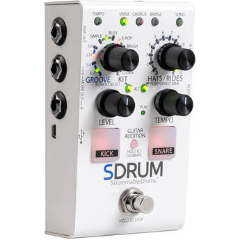 DigiTech SDrum Strummable Drum Pedal for Guitars