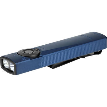 Olight Arkfeld Ultra Flashlight with UV and Green Laser (Neutral White Light, Navy Blue)