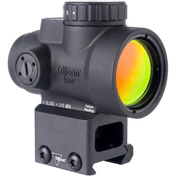 Trijicon 1x25 MRO SD Red Dot Reflex Sight (Lower 1/3 C-Witness Mount, Black)