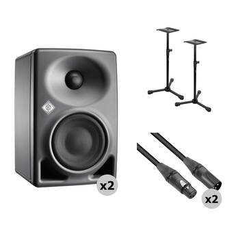 Neumann KH 80 DSP 4" + 1" Active 2-Way Studio Monitor Kit (Gray)