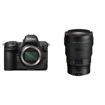 Nikon Z8 Mirrorless Camera with 14-24mm f/2.8 Lens Kit