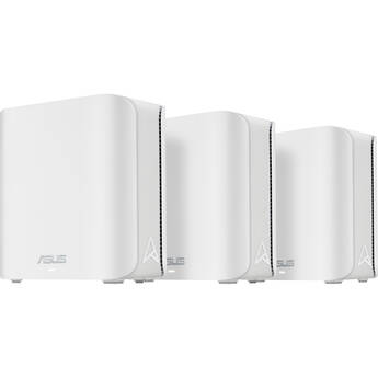 ASUS ZenWiFi BD5 BE5000 Wireless Dual-Band 2.5G 3-Piece Mesh Wi-Fi System (White)