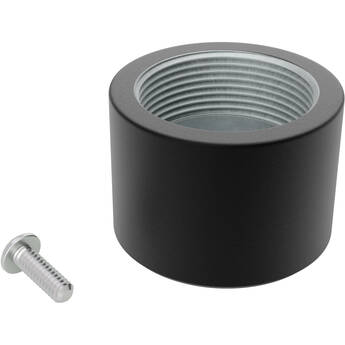 Vaddio 1.5" NPT Drop Pipe Camera Adapter (Black)
