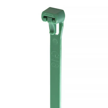 Grizzly Supply Reusable Cable Tie with 50 lb Tensile Strength (8", 25-Pack, Green)