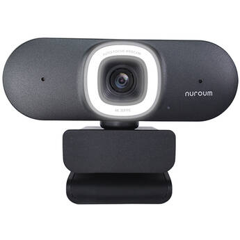 Nuroum V32AFL 4K UHD Webcam with HDR and Ring Light