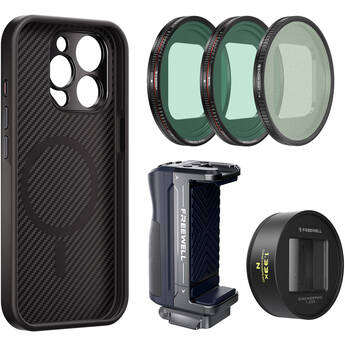 Freewell Pro Filmmaker Mega Kit for iPhone 15 Pro Max with 1.33x Anamorphic Lens (Neutral)