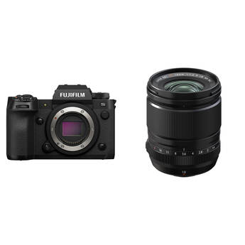 FUJIFILM X-H2S Mirrorless Camera with 18mm f/1.4 Lens Kit