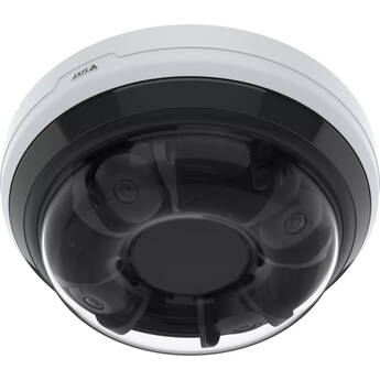 Axis Communications P3747-PLVE 20MP Outdoor Four-Sensor Panoramic PTRZ Network Dome Camera with Night Vision