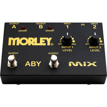 Morley Gold Series ABY MIX 2-Channel Mixer Pedal