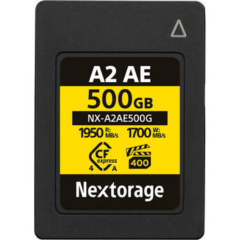 Nextorage 500GB NX-A2AE CFexpress 4.0 Type A Memory Card