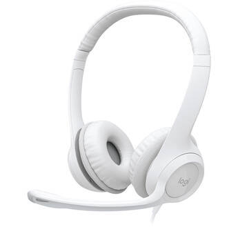 Logitech H390 USB-A Headset (Off-White)