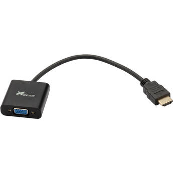 Xcellon HDMI to VGA + Audio Adapter Cable (2-Pack)