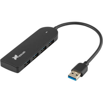 Xcellon 4-Port Slim USB-A 3.2 Gen 1 Hub (2-Pack)