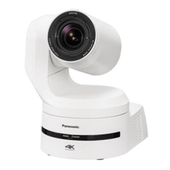 Panasonic Three AW-UE160 UHD 4K 20x PTZ Camera Bundle (White)