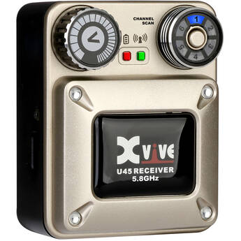 Xvive Audio U45R Wireless Receiver for U45 In-Ear Monitor System (5.8 GHz, Gold)