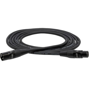 Hosa Technology Pro REAN XLR Male to XLR Female Microphone Cable (5', Black)
