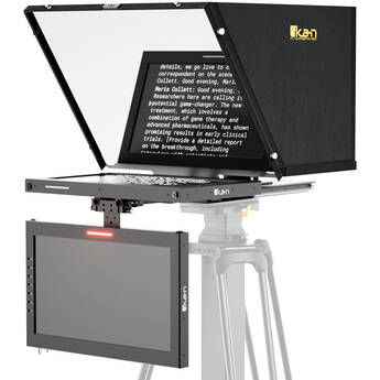 ikan Professional 15" SDI/HDMI PTZ Teleprompter with Widescreen Talent Monitor