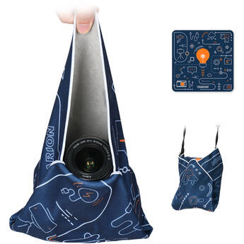 TARION Magic Camera Wrap (18.5 x 18.5", Eureka Blue)