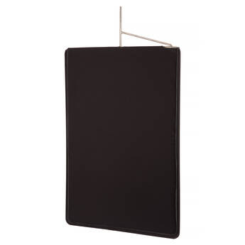 Impact Folding Black Flag (24 x 36")