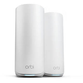 NETGEAR Orbi 870 BE21000 Wireless Tri-Band 2-Piece Mesh Wi-Fi System (White)
