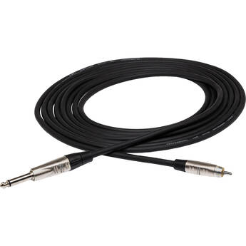 Hosa Technology HPR-020 Unbalanced 1/4" TS Male to RCA Male Audio Cable (20')