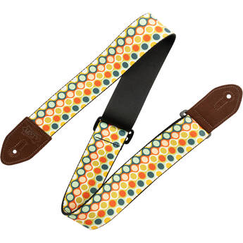 Levy's Mid-Century Modern Series Guitar Strap (Bubbles)
