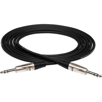 Hosa Technology Balanced 1/4" TRS Male to 1/4" TRS Male Audio Cable (10')