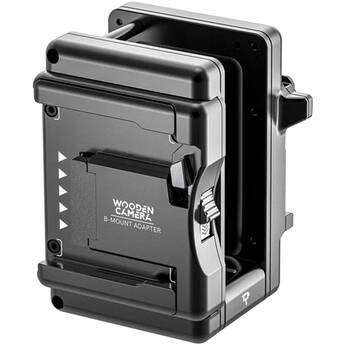Wooden Camera Dual Battery Plate Cradle for Bolt 6/4K LT Transmitter (B-Mount, 14/26V)