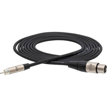 Hosa Technology HXR-010 Unbalanced 3-Pin XLR Female to RCA Male Audio Cable (10')