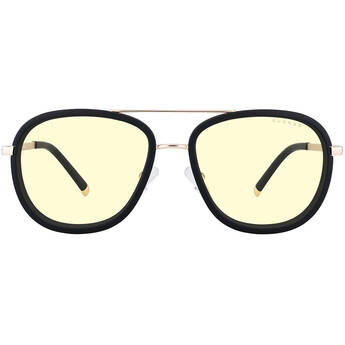 GUNNAR Dume Glasses (Gold Frame, Amber Lens)