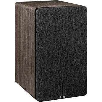 ELAC DCB61 Debut ConneX 2-Way Active Wireless Bookshelf Speaker (Walnut, Pair)