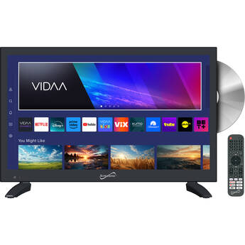 Supersonic SC-1926SDVD 19" HD Smart LED TV