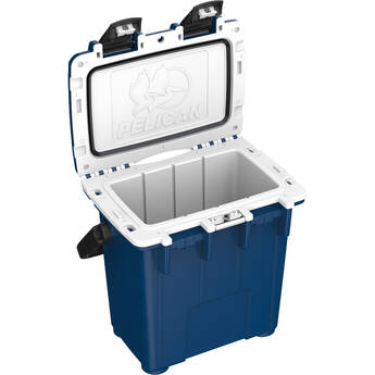 Pelican 20QT Elite Cooler (Midnight Blue / White)