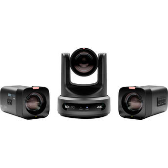 PTZOptics UHD 4K Move and Studio Camera Bundle with SuperJoy Controller