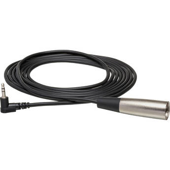 Hosa Technology Stereo 3.5mm Mini Right-Angle Male to XLR Male Cable (5')