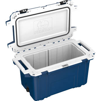 Pelican 70QT Elite Cooler (Midnight Blue / White)