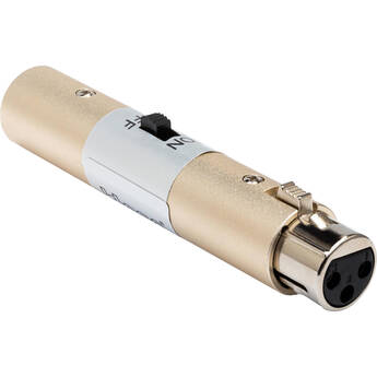 Hosa Technology In-Line XLR Barrel Microphone On/Off Switch