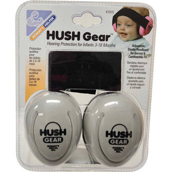 Maloney StageGear Covers Hush Gear Hearing Protection Ear Muffs for Infants (Gray)
