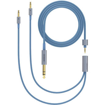 Dekoni Audio Ensemble 1/4" Male to 3.5mm Male Headphone Connector (52")