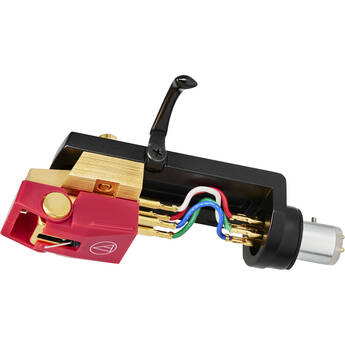 Audio-Technica Dual Moving Magnet Phono Cartridge & Headshell Combo Kit (Microlinear, Aluminum)