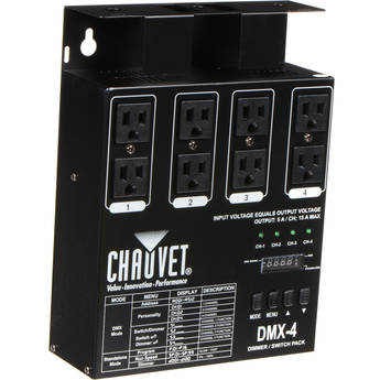 CHAUVET DJ DMX-4LED 4-Channel Dimmer Pack (2-Pack)
