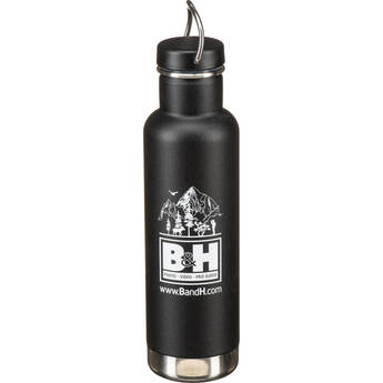 Klean Kanteen Insulated Classic Water Bottle with B&H Logo (20 oz, Matte Black)