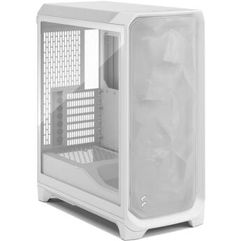 Fractal Design Meshify 3 Mid-Tower Case (White with Clear Tempered Glass)