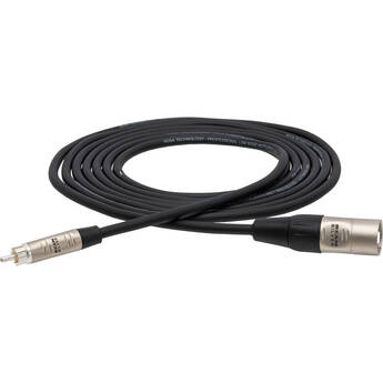Hosa Technology HRX-020 Unbalanced RCA Male to 3-Pin XLR Male Audio Cable (20')