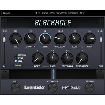 Eventide Blackhole - Native Reverb Plug-In