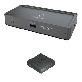 ProGrade Digital PG20 Pro Thunderbolt 4 Hub with 1TB PG10.5 Pro Mini External SSD (North America Power Cable)