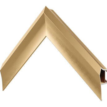 Deco Frames Alloy Prismatic Frame Bezel for Samsung The Frame TV (55", Pale Gold)