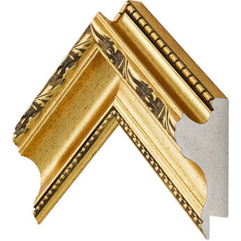 Deco Frames Premiere Frame Bezel for Samsung The Frame TV (50", Ornate Gold)