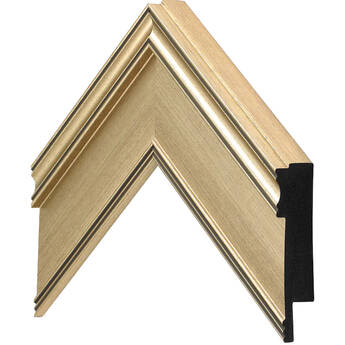 Deco Frames Premiere Frame Bezel for Samsung The Frame TV (55", Champagne)