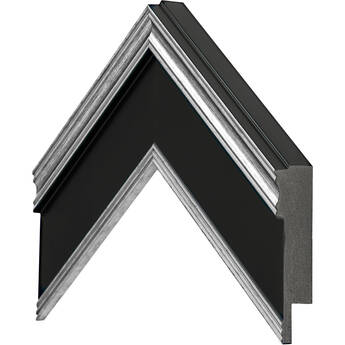Deco Frames Premiere Frame Bezel for Samsung The Frame TV (55", Antique Silver)